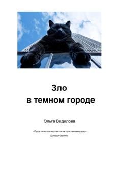 Обложка книги «Зло в темном городе» — Ольга Ведилова