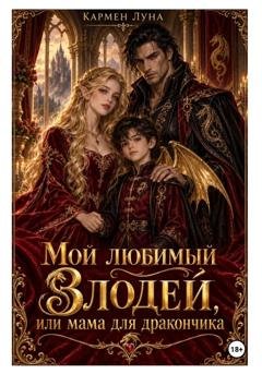 Обложка книги «Мой любимый злодей, или мама для дракончика» — Кармен Луна