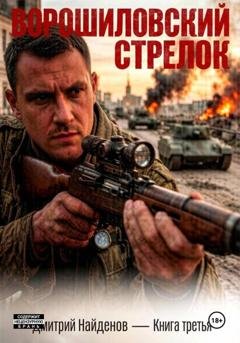 Обложка книги «Ворошиловский стрелок. Книга третья» — Дмитрий Найденов