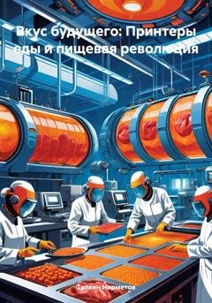 Обложка книги «Вкус будущего: Принтеры еды и пищевая революция» — Тулкин Нарметов