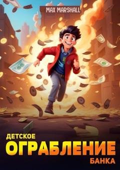 Обложка книги «Детское ограбление банка» — Max Marshall