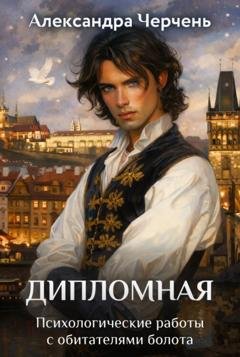 Обложка книги «Дипломная работа по обитателям болота» — Александра Черчень
