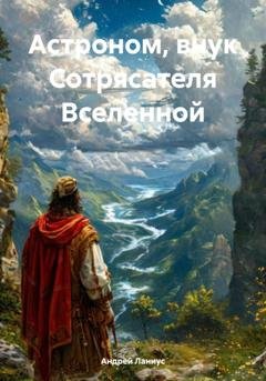 Обложка книги «Астроном, внук Сотрясателя Вселенной» — Андрей Ланиус