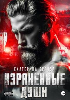 Обложка книги «Израненные души» — Екатерина Орлова