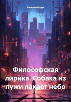 Обложка книги «Философская лирика. Собака из лужи лакает небо» — Валерий Белов