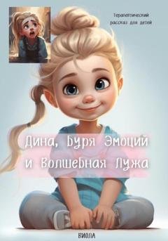 Обложка книги «Дина, Буря Эмоций и Волшебная Лужа» — Виола