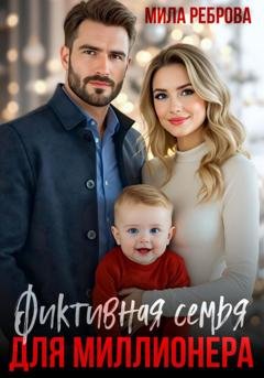 Обложка книги «Фиктивная семья для Миллионера» — Мила Реброва