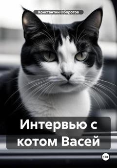 Обложка книги «Интервью с котом Васей» — Константин Оборотов