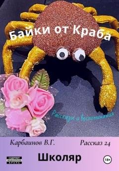 Обложка книги «Байки от Краба 24. Школяр» — Карбаинов Гаврилович Валерий
