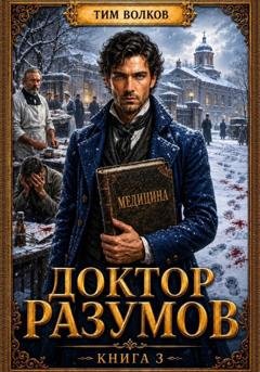 Обложка книги «Доктор Разумов. Книга 3» — Тим Волков