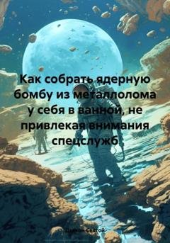Обложка книги «Как собрать ядерную бомбу из металлолома у себя в ванной, не привлекая внимания спецслужб» — Дьякон Джон Святой