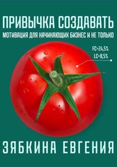 Обложка книги «Привычка создавать: мотивация для начинающих бизнес и не только» — Евгения Зябкина