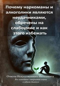Обложка книги «Почему наркоманы и алкоголики являются неудачниками, обречены на слабоумие и как этого избежать» — Valser Polansky