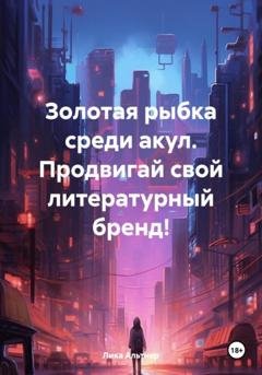 Обложка книги «Золотая рыбка среди акул. Продвигай свой литературный бренд!» — Лика Альтнер