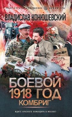 Обложка книги «Боевой 1918 год. Комбриг» — Владислав Конюшевский