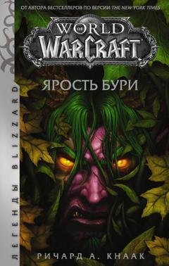 Обложка книги «World of Warcraft. Ярость Бури» — Ричард Кнаак