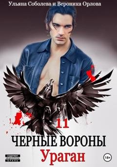 Обложка книги «Черные вороны 11. Ураган» — Ульяна Соболева