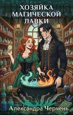 Обложка книги «Хозяйка магической лавки» — Александра Черчень