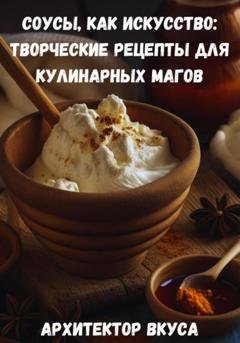 Обложка книги «Соусы, как искусство: творческие рецепты для кулинарных магов» — Архитектор Вкуса