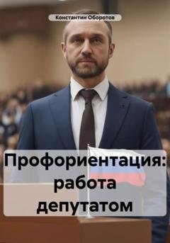 Обложка книги «Профориентация: работа депутатом» — Константин Оборотов