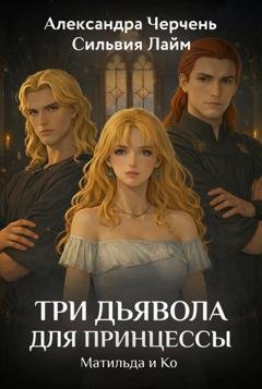 Обложка книги «Три дьявола для принцессы» — Александра Черчень