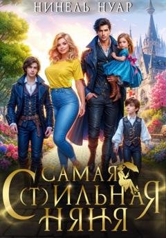 Обложка книги «Самая с(т)ильная няня» — Нинель Нуар