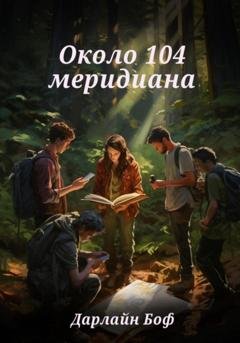 Обложка книги «Около 104 меридиана» — Дарлайн Боф
