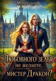 Обложка книги «Любовного зелья не желаете, мистер Дракон?» — Мотя Губина