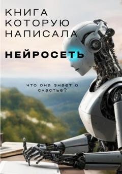 Обложка книги «Книга, которую написала нейросеть» — В. Л.