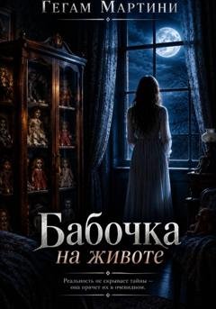 Обложка книги «Бабочка на животе» — Мартини Гегам