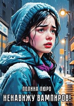 Обложка книги «Ненавижу вампиров!» — Полина Люро