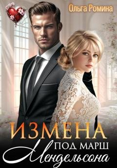 Обложка книги «Измена под марш Мендельсона» — Ольга Ромина