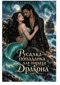 Обложка книги «Русалка-попаданка для пирата Дракона» — Кармен Луна