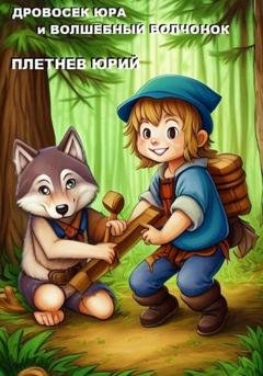 Обложка книги «Дровосек Юра и волшебный Волчонок» — Юрий Михайлович Плетнев