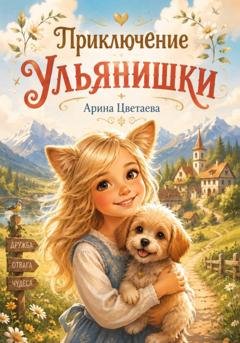 Обложка книги «Приключения Ульянишки и её друзей» — Арина Цветаева