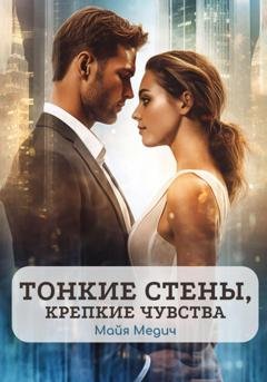 Обложка книги «Тонкие стены, крепкие чувства» — Майя Медич