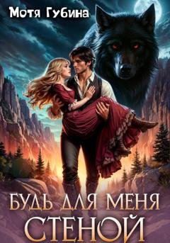 Обложка книги «Будь для меня стеной» — Мотя Губина