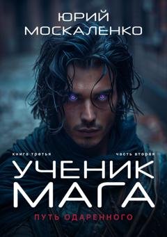 Обложка книги «Путь одарённого. Ученик мага. Книга третья. Часть вторая» — Юрий Москаленко