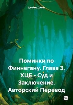 Обложка книги «Поминки по Финнегану. Глава 3. ХЦЕ – Суд и Заключение. Авторский Перевод» — Джеймс Джойс