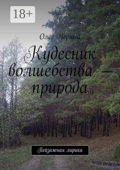 Обложка книги «Кудесник волшебства – природа. Пейзажная лирика» — Олег Черный