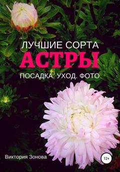 Обложка книги «Астры. Лучшие сорта» — Виктория Зонова