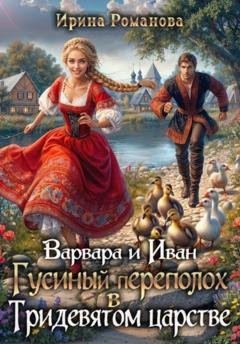 Обложка книги «Варвара и Иван. Гусиный переполох в Тридевятом царстве» — Ирина Романова