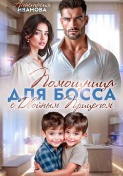 Обложка книги «Помощница для босса с двойным прицепом» — Анастасия Иванова