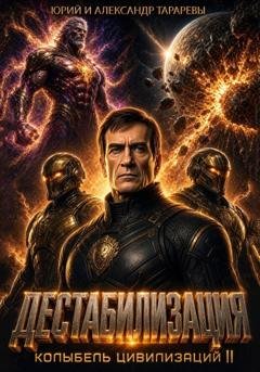 Обложка книги «Колыбель цивилизаций II. Книга 1. Дестабилизация» — Юрий Тарарев