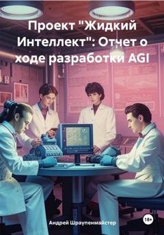 Обложка книги «Проект «Жидкий Интеллект»: Отчет о ходе разработки AGI» — Андрей Шраупенмайстер