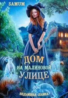 Обложка книги «Ведьмина лавка. Дом на Малиновой улице» — Александра Питкевич Samum