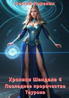 Обложка книги «Хроники Шандала 4. Последнее пророчество Таурона» — Сергей Витальевич Карелин