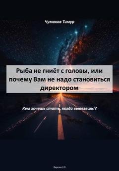 Обложка книги «Рыба не гниёт с головы, или почему Вам не надо становиться директором» — Тимур Чумаков