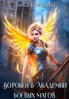 Обложка книги «Воробей в Академии боевых магов» — Анка Гринёва