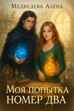 Обложка книги «Моя попытка номер два» — Алёна Медведева